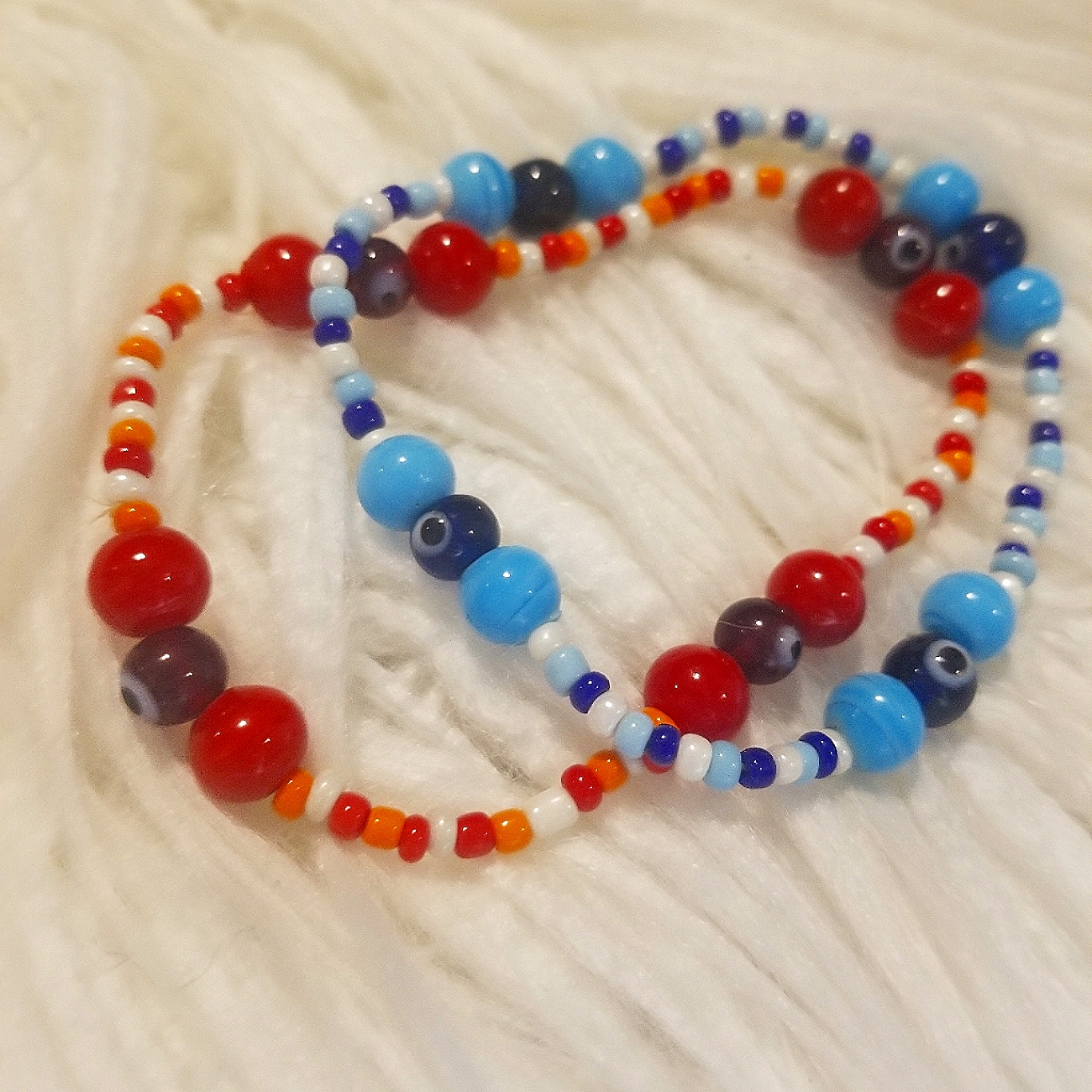 Set Of Evil Eye Bracelets
